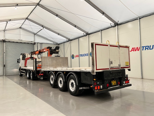 Volvo FM 450 Dropside Brick Grab Drawbar