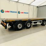 Fruehauf  Tri Axle Flatbed Drawbar Trailer - thumbnail