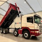 Scania P400 8×4 Sleeper Cab Steel Tipper - thumbnail