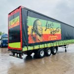 Don Bur Tri Axle 4.88m Curtainsider Trailer - thumbnail