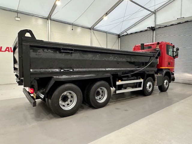 Scania G410 8×4 Sleeper Cab Steel Tipper