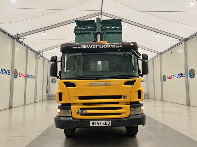 Scania P380 8×4 Day Cab Steel Tipper Manual