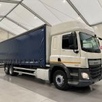 DAF CF 330 6×2 Rear Lift Sleeper Cab Curtainsider - thumbnail