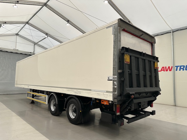 Lawrence David Tandem Axle Rear Steer Box Trailer