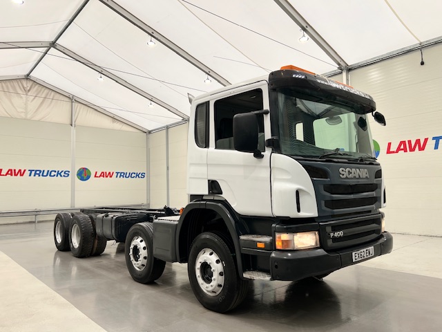 Scania P400 8×4 Day Cab Chassis