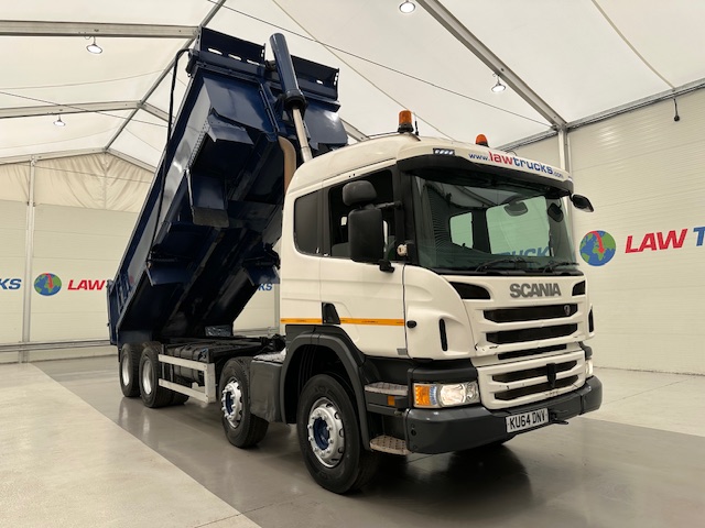 Scania P370 8×4 Sleeper Cab Tipper Manual