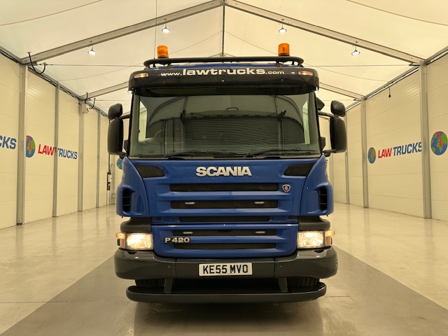 Scania P420 8×4 Sleeper Cab Vacuum Tanker