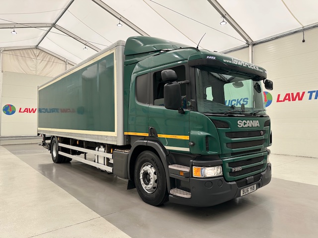 Scania P250 4×2 Sleeper Cab Box Van