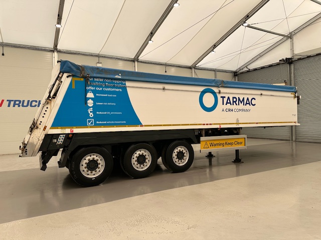 Titan Thinwall Walking Floor Aggregate Trailer