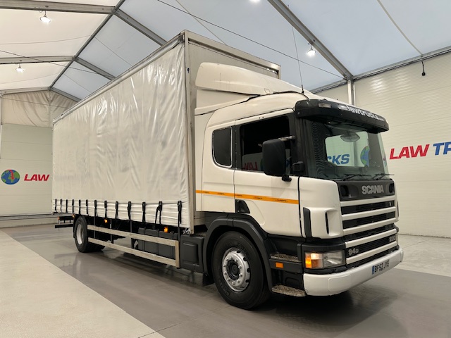 Scania P94 230 Sleeper Cab Curtainsider
