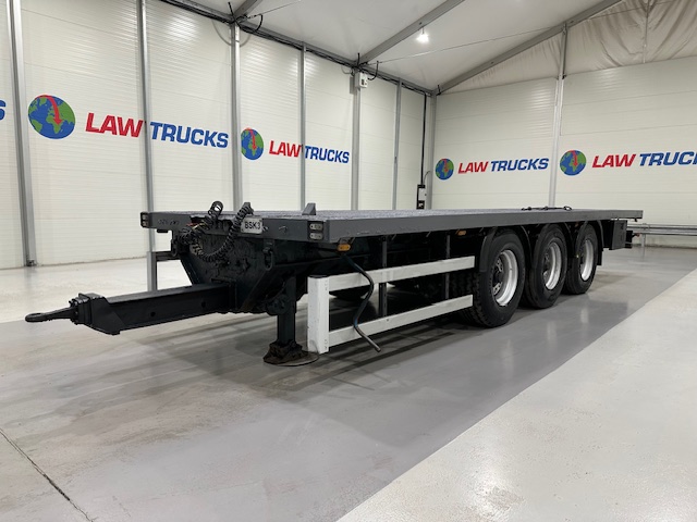 Weightlifter Tri Axle Flatbed Drawbar Trailer