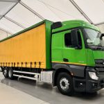 Mercedes Actros 2536 6×2 Sleeper Cab Curtainsider - thumbnail