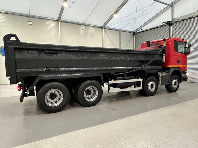 Scania G410 8×4 Sleeper Cab Steel Tipper