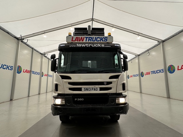 Scania P360 8×4 Rest Cab Steel Tipper