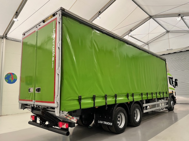 Scania P280 6×2 10 Tyre Rear Lift Curtainsider