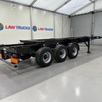 Dennison Tri Axle Sliding Skeletal Trailer BPW - thumbnail