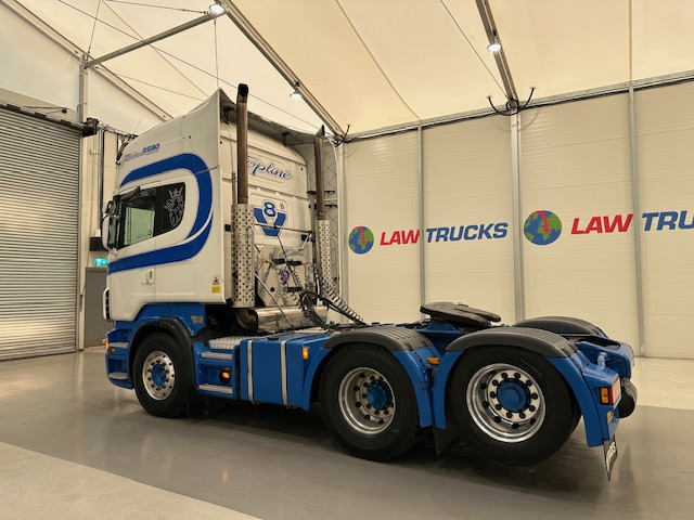 Scania R580 6×2 10 Tyre Rear Lift Tractor Unit PTO