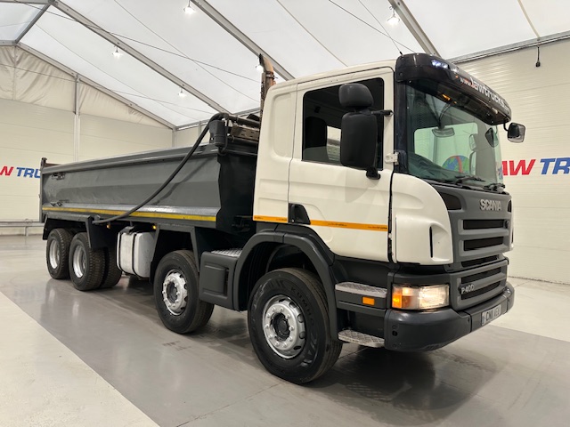 Scania P400 8×4 Rest Cab Steel Tipper