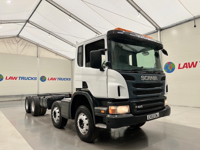 Scania P400 8×4 Day Cab Chassis