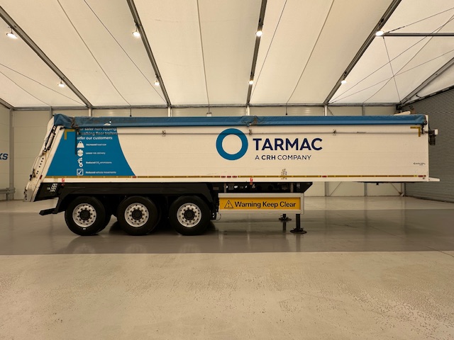 Titan Thinwall Walking Floor Aggregate Trailer
