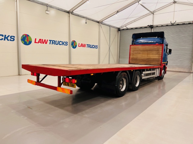 Scania 144 460 10 Tyre Sleeper Cab Flatbed