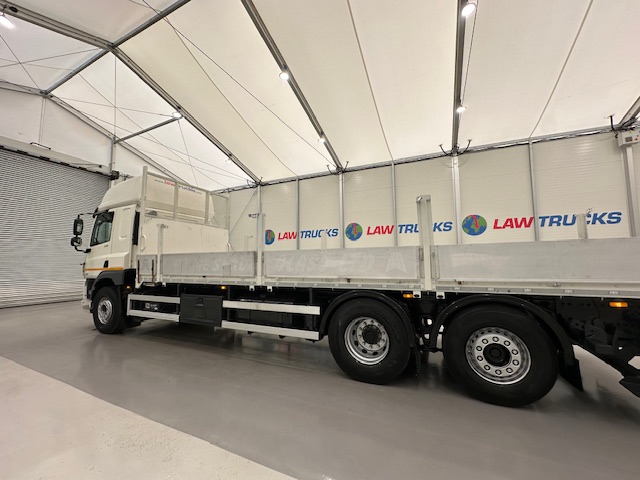 DAF CF 340 6×2 Sleeper Cab Rear Lift Dropside