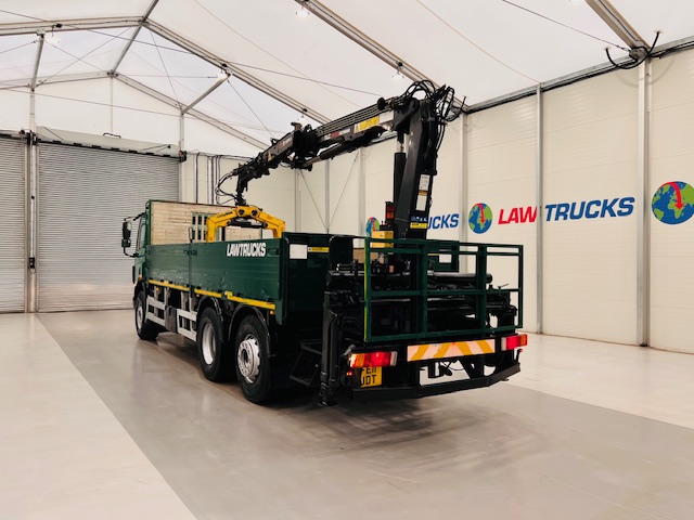 DAF CF75 310 Rear Lift Day Cab Dropside Brick Grab