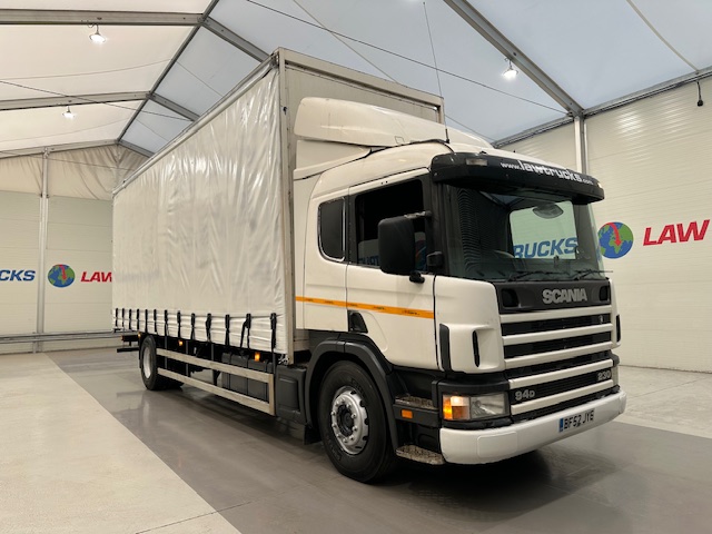 Scania P94 230 Sleeper Cab Curtainsider