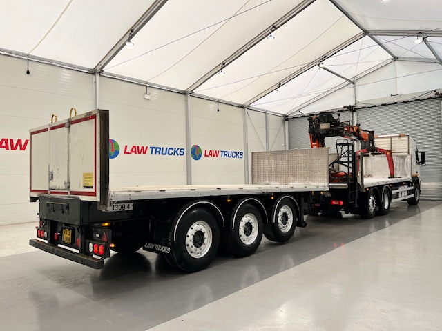 Volvo FM 450 Dropside Brick Grab Drawbar
