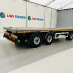 Fruehauf  Tri Axle Flatbed Drawbar Trailer - thumbnail