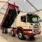 Scania P400 8×4 Sleeper Cab Steel Tipper - thumbnail