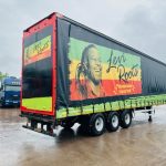 Don Bur Tri Axle 4.88m Curtainsider Trailer - thumbnail