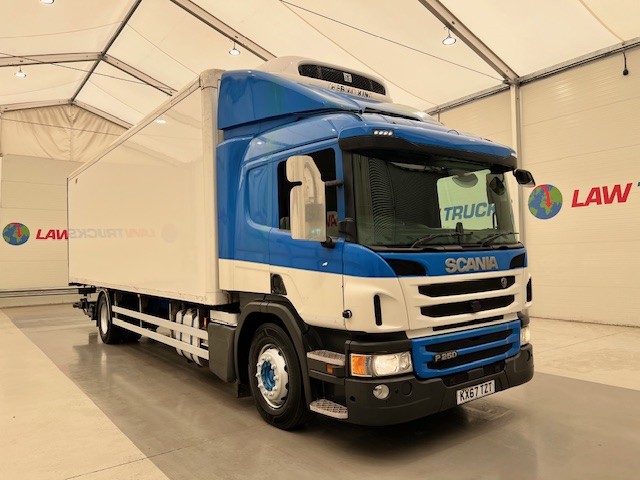 Scania P250 4×2 Sleeper Cab Fridge Box