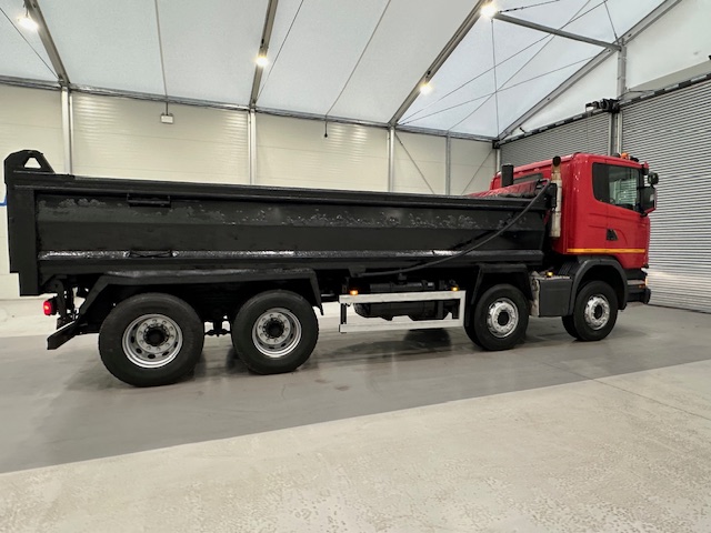Scania G410 8×4 Sleeper Cab Steel Tipper