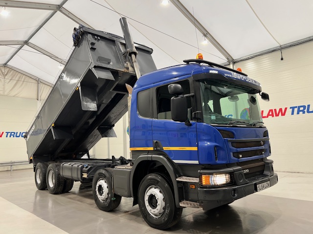 Scania P370 8×4 Sleeper Cab Tipper Manual