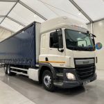 DAF CF 330 6×2 Rear Lift Sleeper Cab Curtainsider - thumbnail