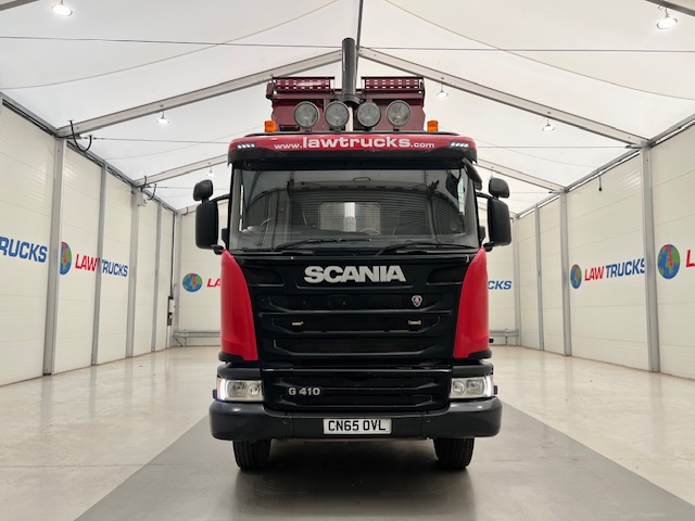 Scania G410 8×4 Rest Cab Steel Tipper