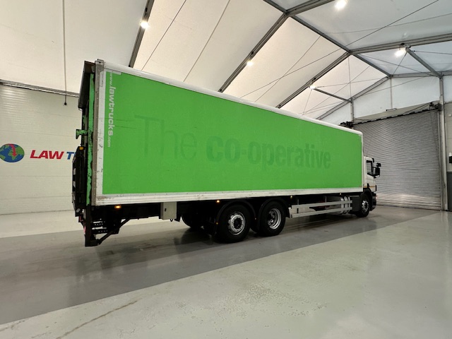 Scania P280 6×2 Rear Lift Day Cab Fridge Box Manual