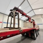Corus Tri Axle Flatbed Brick Grab Trailer - thumbnail