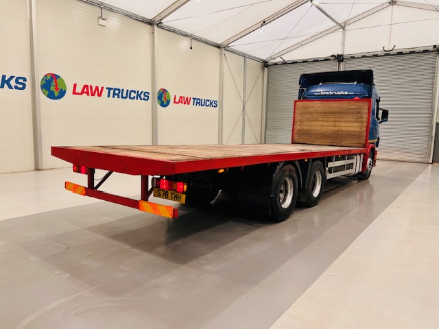 Scania 144 460 10 Tyre Sleeper Cab Flatbed