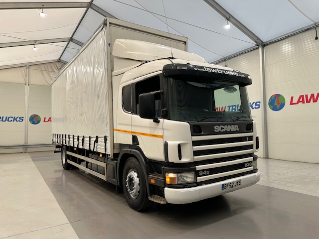 Scania P94 230 Sleeper Cab Curtainsider