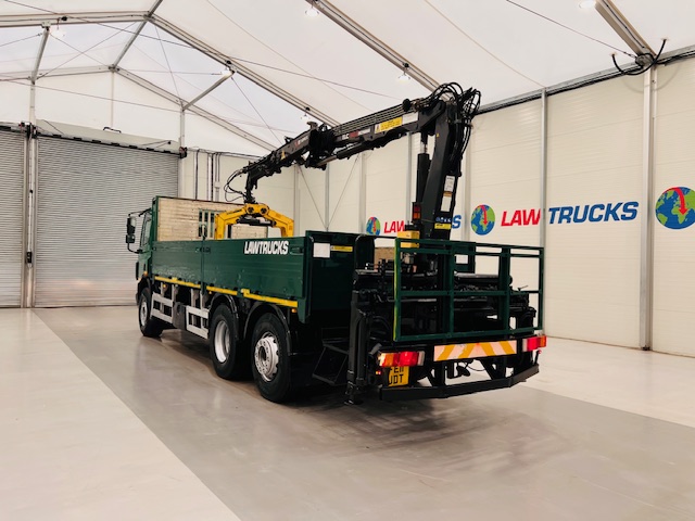 DAF CF75 310 Rear Lift Day Cab Dropside Brick Grab