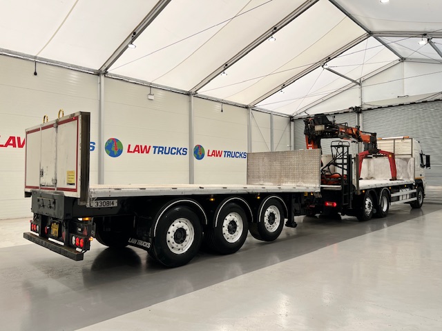 Volvo FM 450 Dropside Brick Grab Drawbar