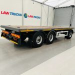 Fruehauf  Tri Axle Flatbed Drawbar Trailer - thumbnail