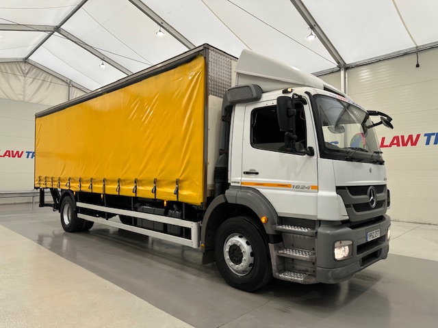 Mercedes Axor 1824 Day Cab Curtainsider Manual