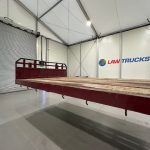 Montracon Tri Axle Flatbed Brick Grab Trailer - thumbnail