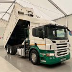 Scania P270 10 Tyre Day Cab Bulk Tipper with Crane - thumbnail