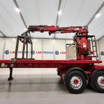 Corus Tri Axle Flatbed Brick Grab Trailer - thumbnail