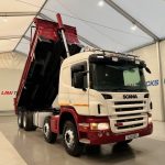 Scania P400 8×4 Sleeper Cab Steel Tipper - thumbnail