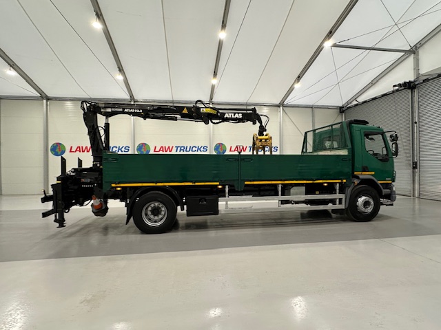 DAF LF55 220 Day Cab Dropside Crane